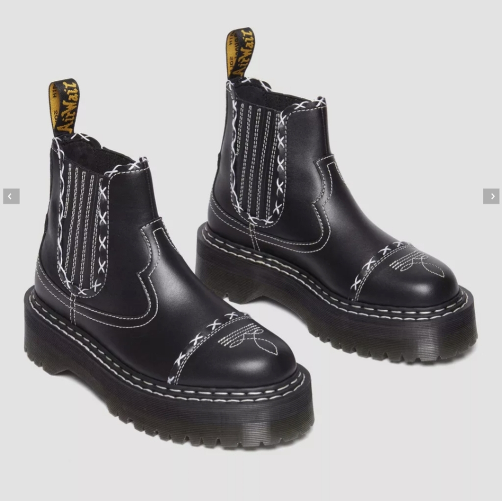 ISO 2976 Gothic Americana Chelsea Boots